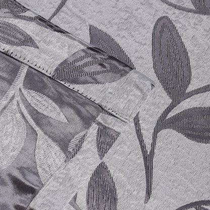 Leaves Machine Washable Room Darkening Blackout Curtains. Set of 2