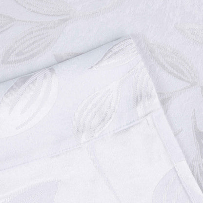 Leaves Washable Room Darkening Blackout Curtain Panels. Set of 2