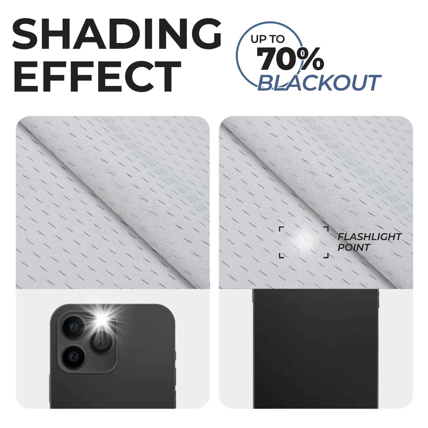 Modern Shimmer Washable Room Darkening Blackout Curtains. Set of 2