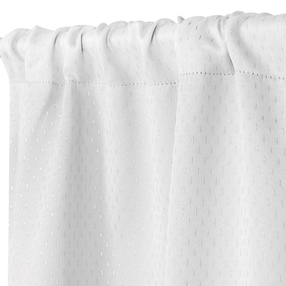 Modern Shimmer Washable Room Darkening Blackout Curtains. Set of 2
