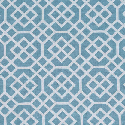 Printed Honey Comb Grommet Traditional Sheer Curtain Panel Set