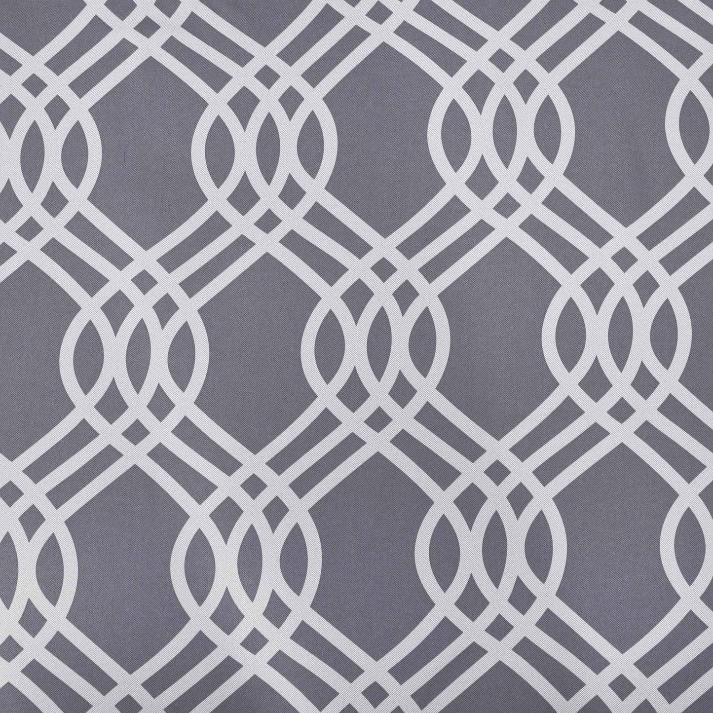 Ribbon Trellis Washable Room Darkening Blackout Curtains. Set of 2