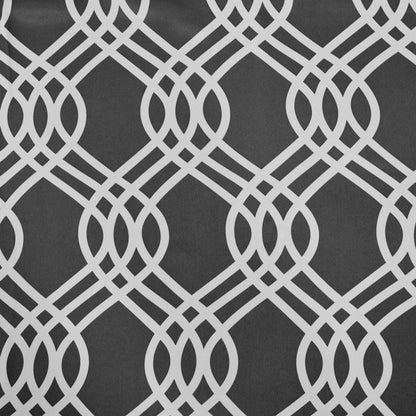 Ribbon Trellis Washable Room Darkening Blackout Curtains. Set of 2