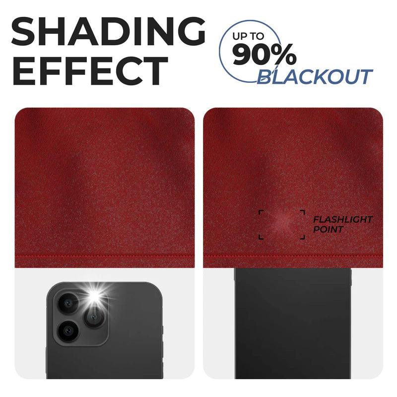Rod Pocket Room Darkening Solid Blackout Curtains. Set of 2