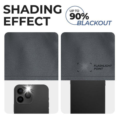Rod Pocket Room Darkening Solid Blackout Curtains. Set of 2