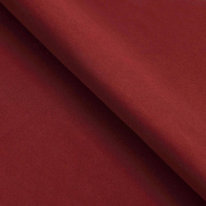 Rod Pocket Room Darkening Solid Blackout Curtains. Set of 2
