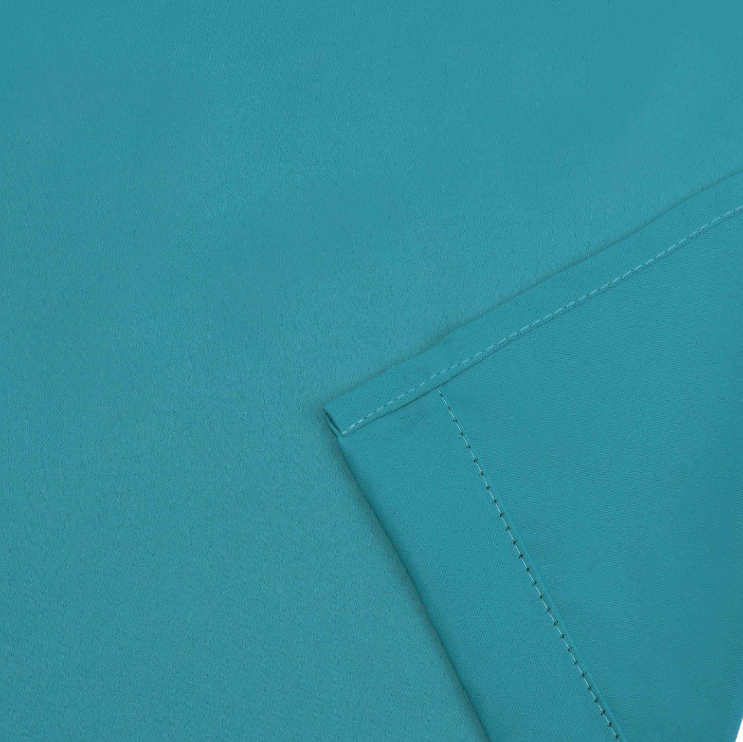 Rod Pocket Room Darkening Solid Blackout Curtains. Set of 2
