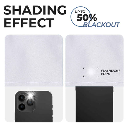 Solid Machine Washable Room Darkening Blackout Curtains. Set of 2