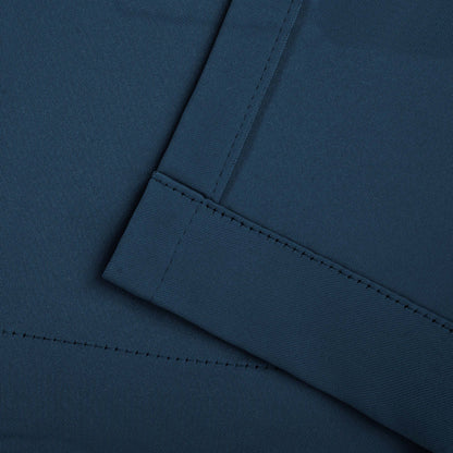 Solid Room Darkening Rod Pocket Blackout Curtain Panels. Set of 2