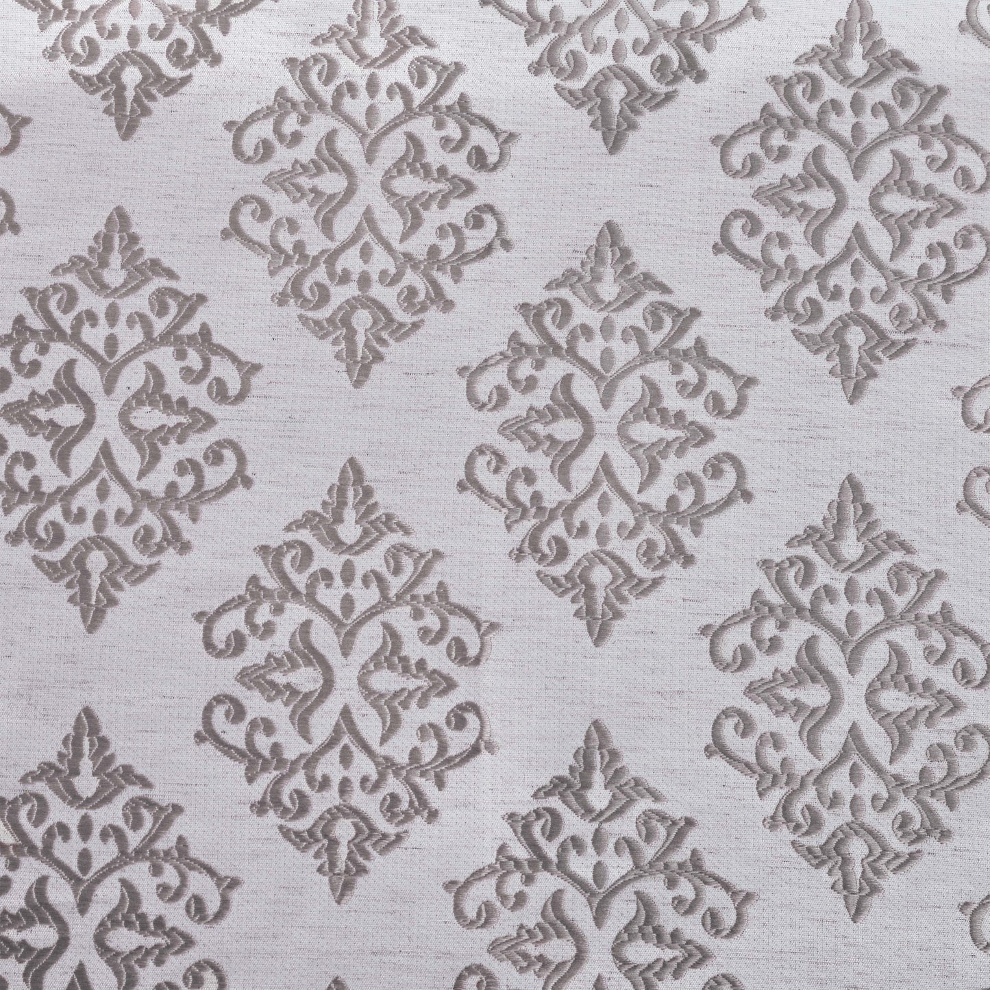 Venetian Damask Jacquard Grommet Traditional Curtain Panel Set