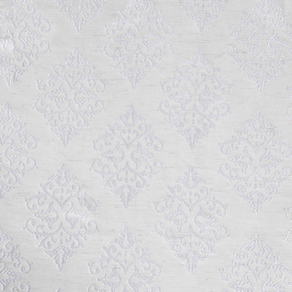 Venetian Damask Jacquard Grommet Traditional Curtain Panel Set
