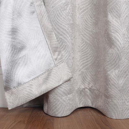 Waverly Geometric Washable Room Darkening Blackout Curtains. Set of 2