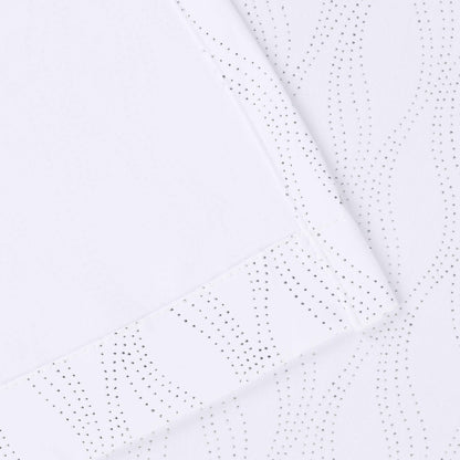 Zuri Textured Waves Room Darkening Blackout Curtains. Set of 2
