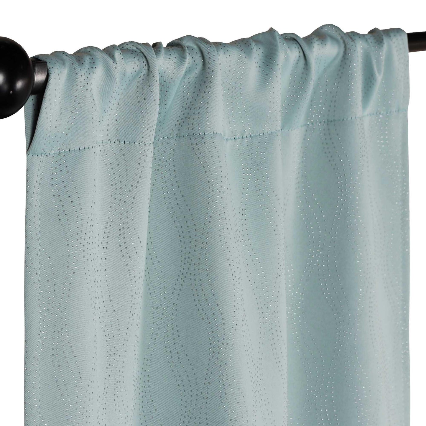 Zuri Textured Waves Room Darkening Blackout Curtains. Set of 2