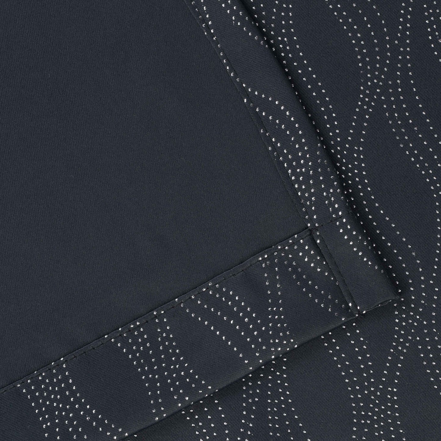 Zuri Textured Waves Room Darkening Blackout Curtains. Set of 2