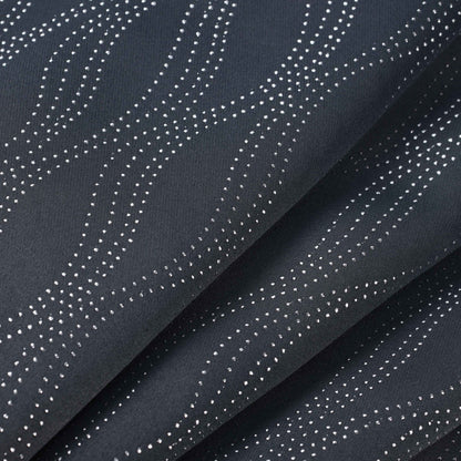 Zuri Textured Waves Room Darkening Blackout Curtains. Set of 2
